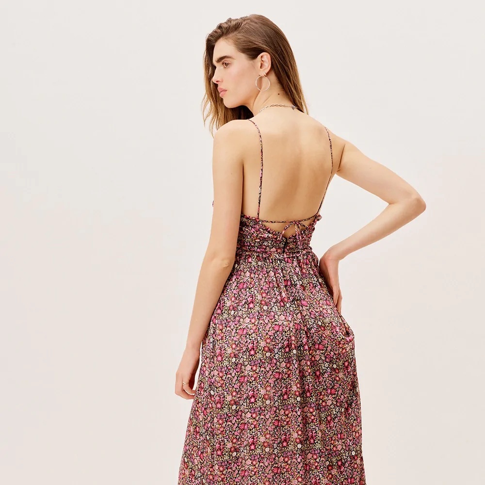 NWT For Love and Lemons Joelle Maxi Dress